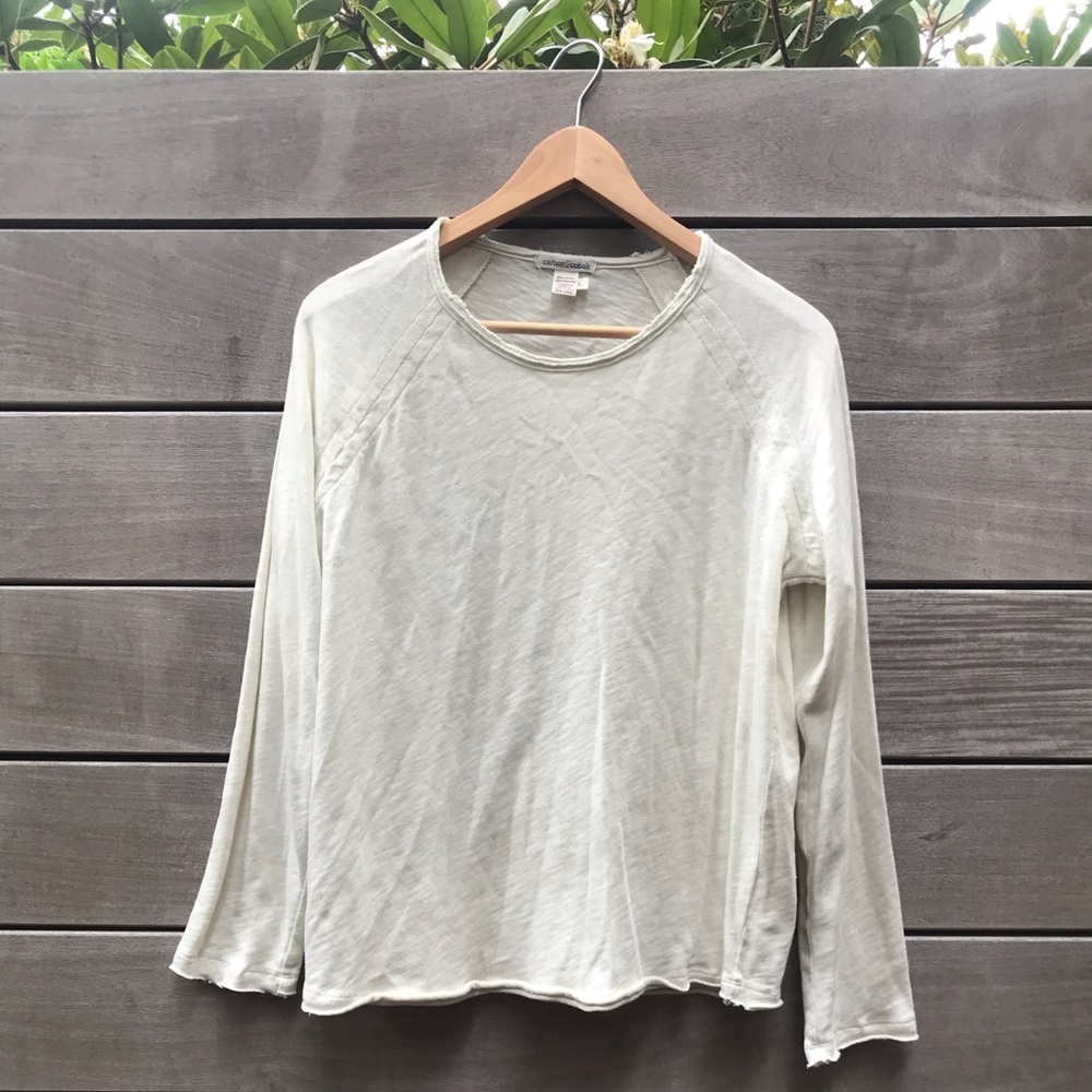 Cream Long Sleeve Shirt, Never Worn